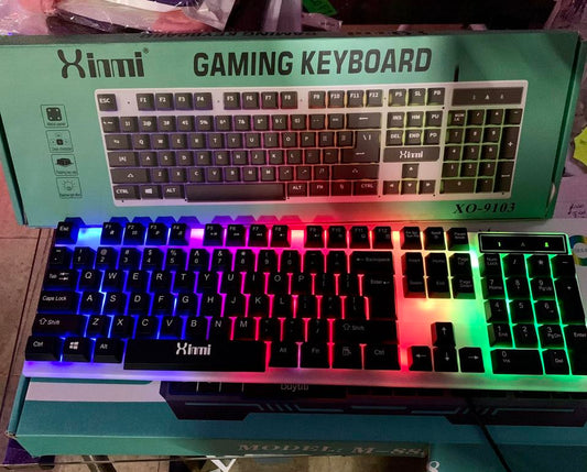 Teclado Gaming RGB XO-9103V