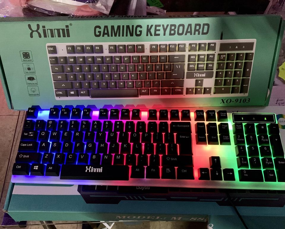 Teclado Gaming RGB XO-9103V