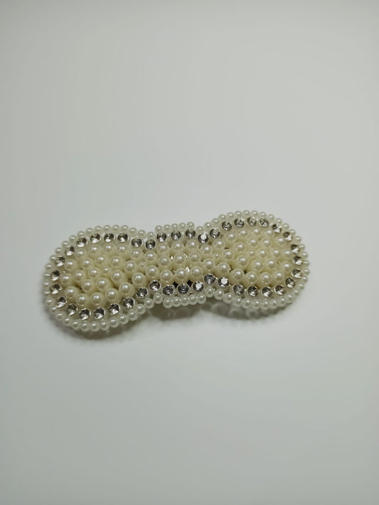 BROCHE DE MINI PERLAS PARA CABELLO