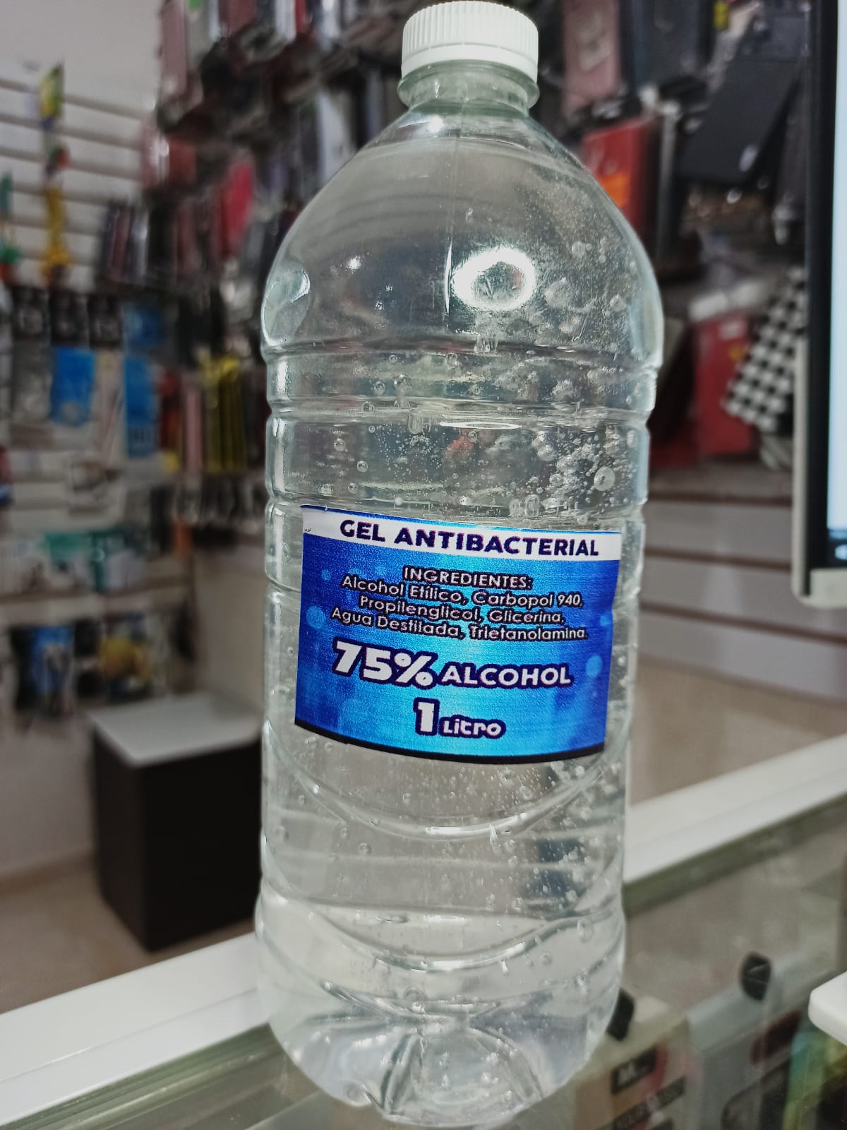 Gel Antibacterial 1 Litro 75 Alcohol