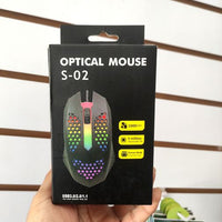 Mouse s-02 Tipo Gamer