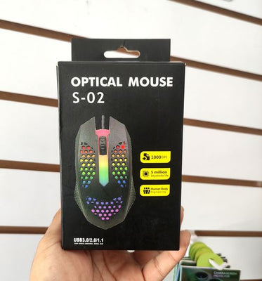 Mouse s-02 Tipo Gamer