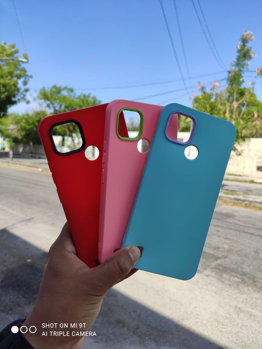 FUNDA SILICON COVER IC PARA REALME C21