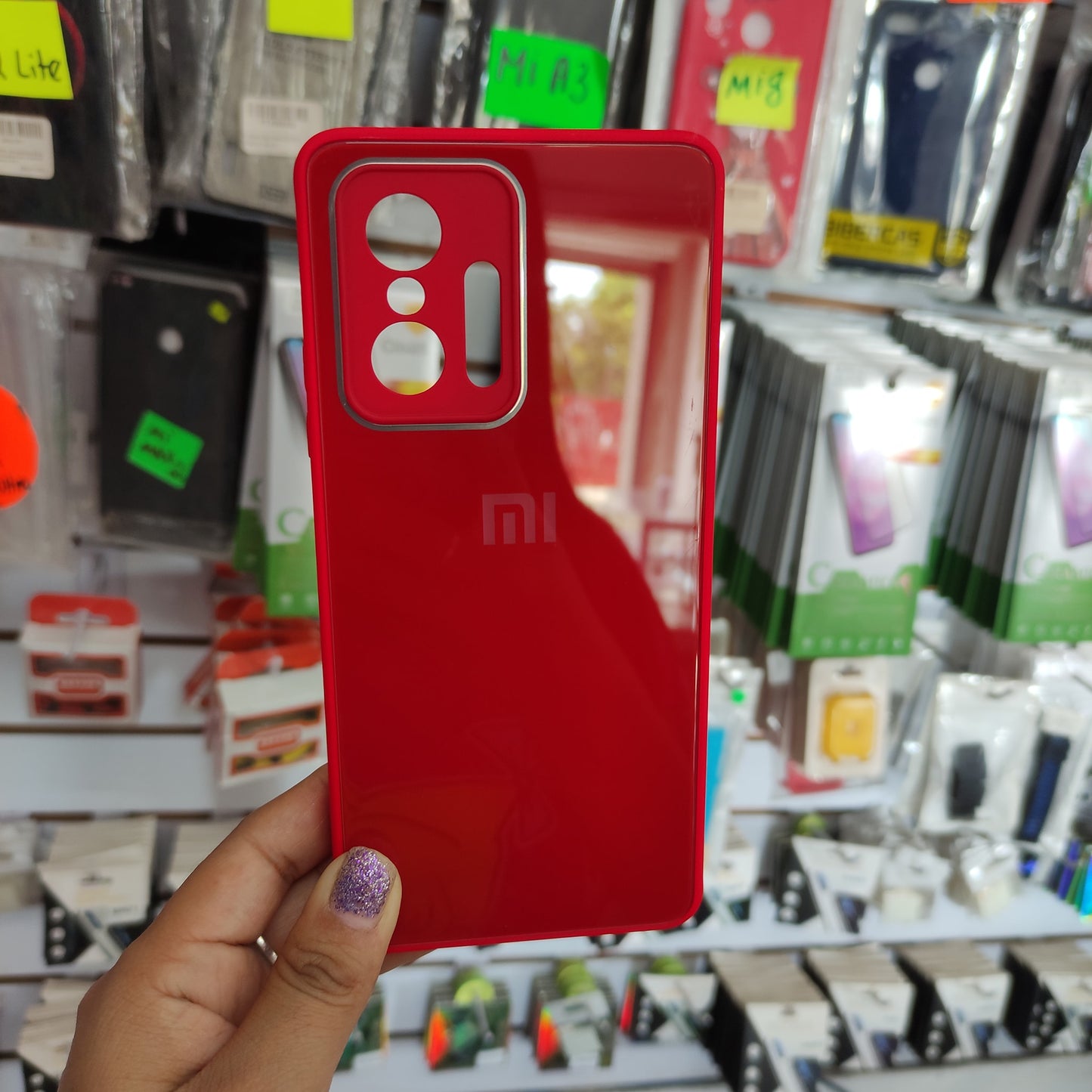 Funda Silicone Glass Para Xiaomi Mi 11T / Mi 11T Pro