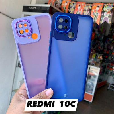 Funda Uso Rudo Lens Para Xiaomi Redmi 10C