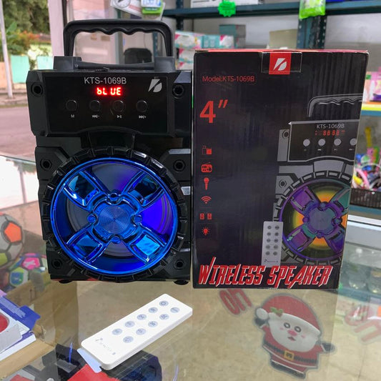 Bocina Bluetooth 4'' 1069B