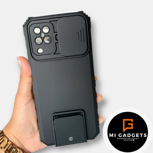 Funda Uso Rudo Con Soporte Para Samsung A12