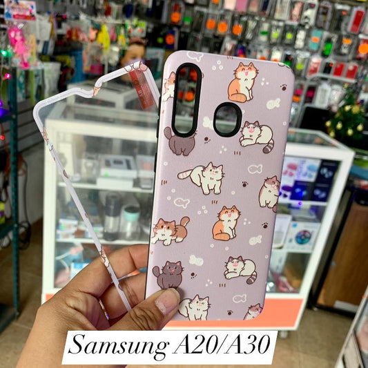 Funda Con Diseño Y Mica Para Samsung A20 / A30