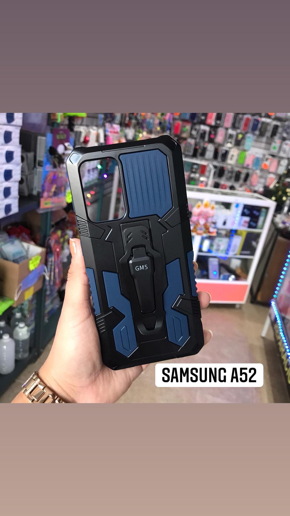 FUNDA USO RUDO CLIP IC PARA SAMSUNG A52