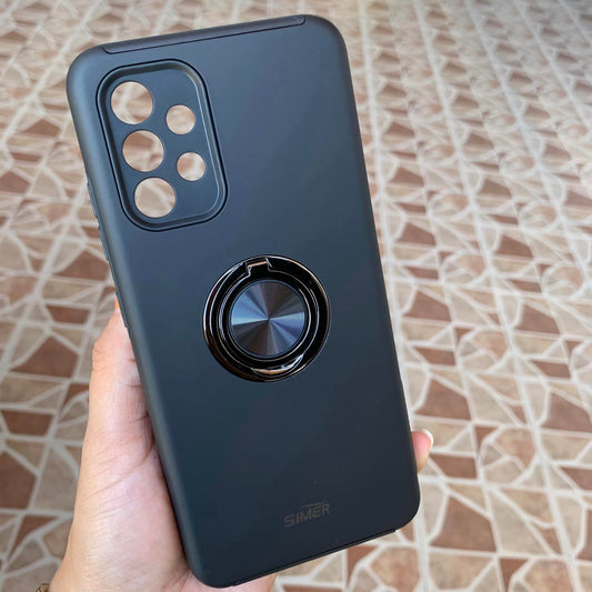 Funda Uso Rudo Con Anillo Metalico Simer Para Samsung A32 4g