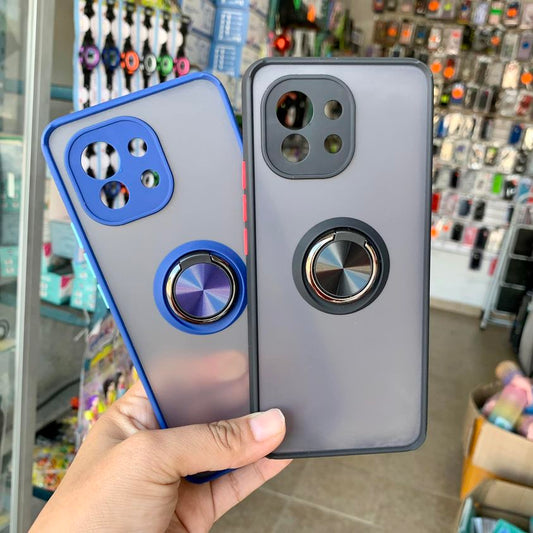 Funda Uso Rudo Anillo Para Xiaomi Mi 11