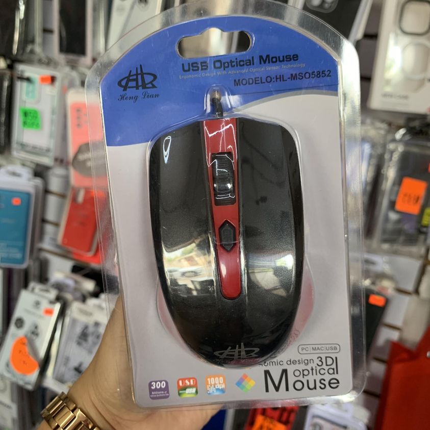 Mouse Alámbrico HL-MSO5852 (ASOC)