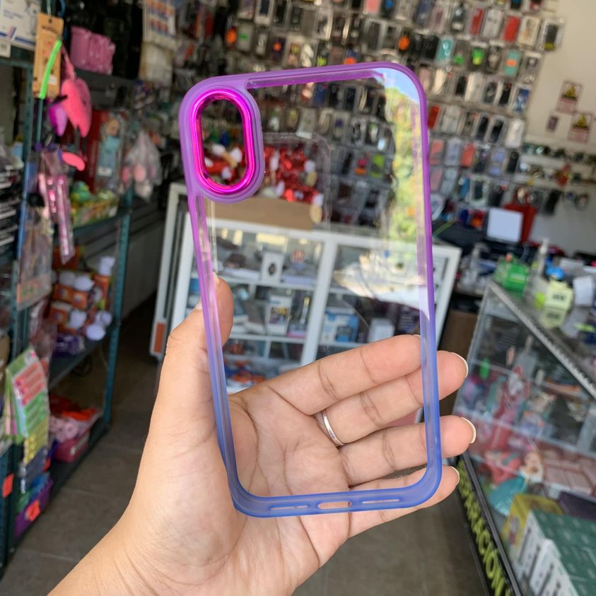 Funda Acrilico Degradado Para Iphone XR