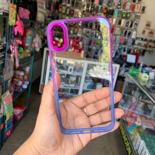 Funda Acrilico Degradado Para Iphone XR