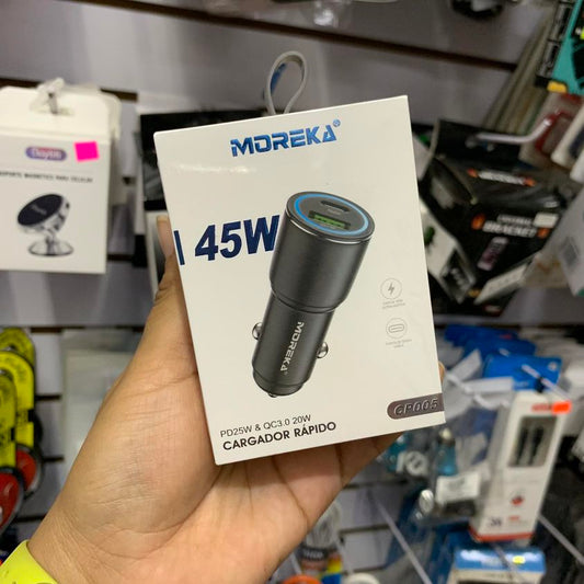 Cargador Para Auto Carro 45W CP005