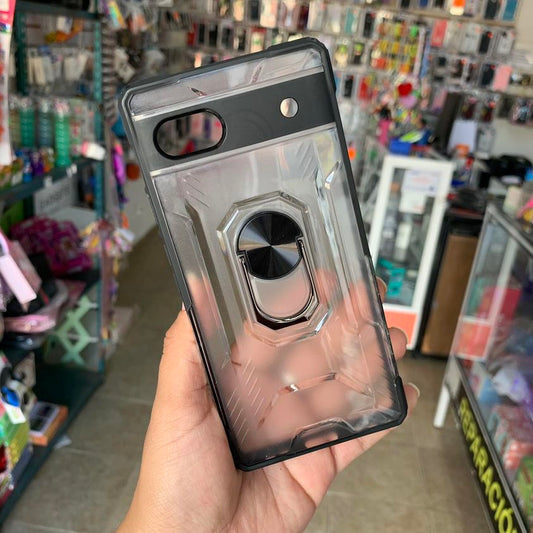 Funda Uso Rudo Anillo Para Google Pixel 6A