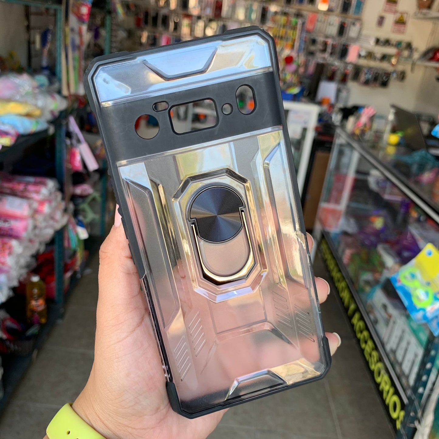 Funda Uso Rudo Anillo Para Google Pixel 6 Pro