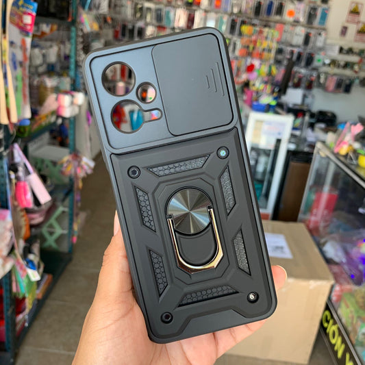 Funda Uso Rudo Con Protector Para Xiaomi Poco X5 / Redmi Note 12 5G (LC)