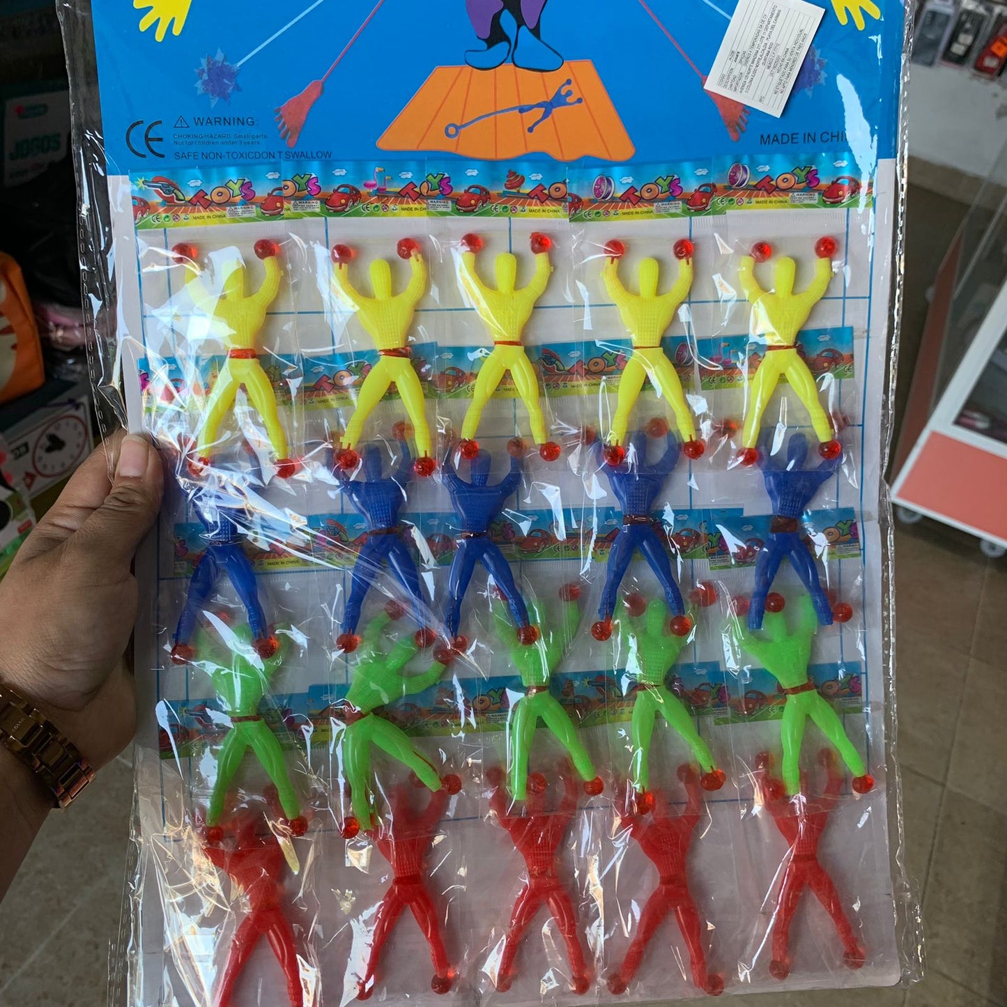 Juguete Hombre Elastico