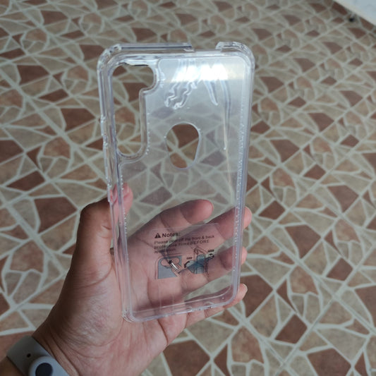 Funda Acrílico transparente Para Motorola Moto One Fusion Plus