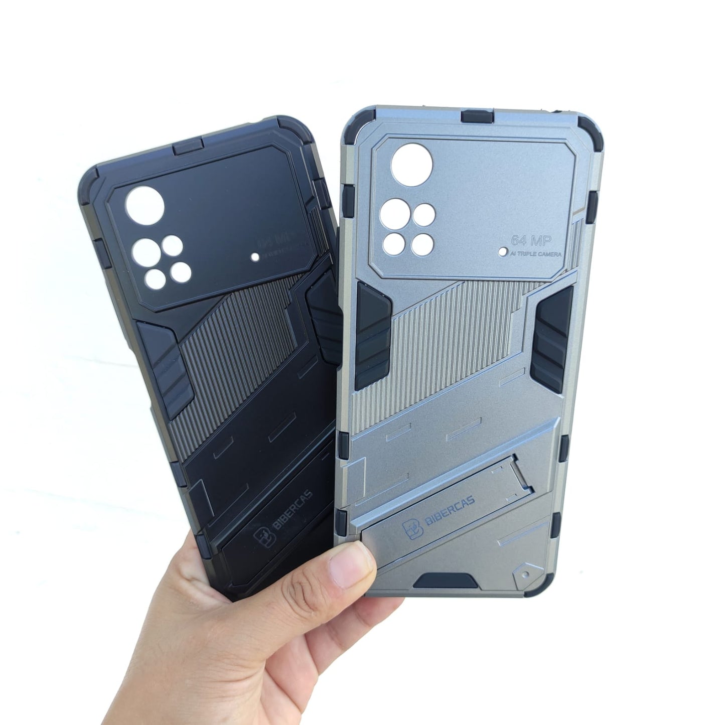 Funda Uso Rudo Bibercas Para Xiaomi Poco M4 Pro 4G