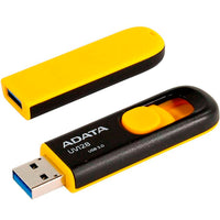 Memoria USB ADATA 64GB UV128 - AMARILLO