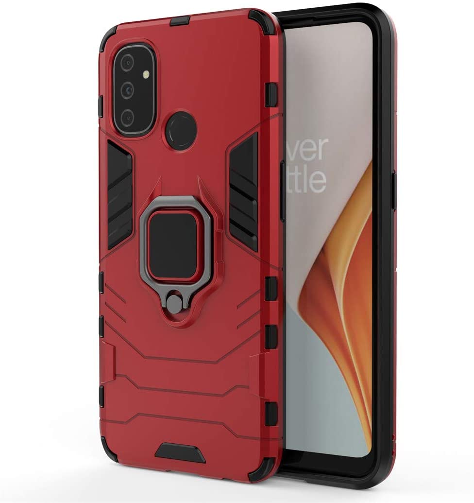 FUNDA USO RUDO CON ANILLO MAGNETICO PARA ONE PLUS NORD N100