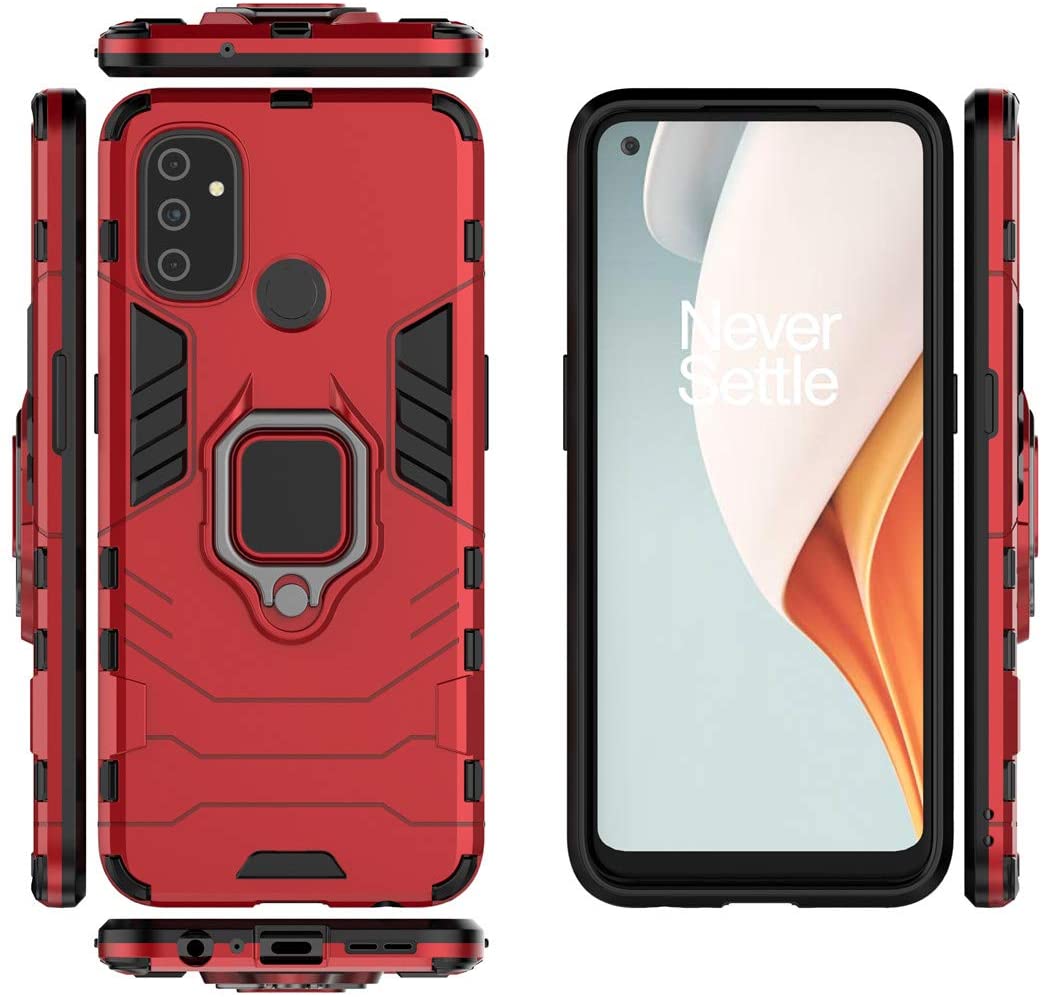 FUNDA USO RUDO CON ANILLO MAGNETICO PARA ONE PLUS NORD N100