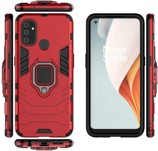 FUNDA USO RUDO CON ANILLO MAGNETICO PARA ONE PLUS NORD N100