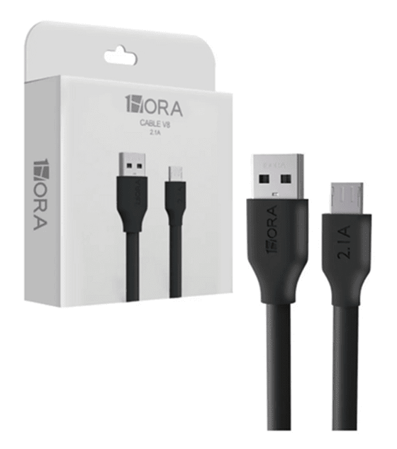 CABLE V8 2.1 A 1HORA 2M CAB245