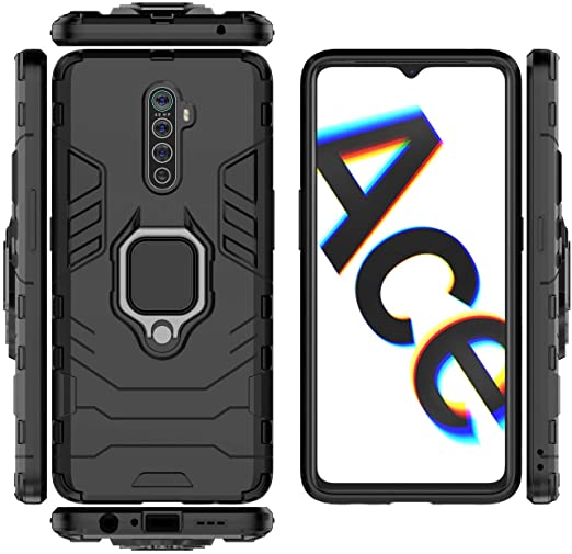 Funda Uso Rudo SC Con Anillo Para Realme X2 Pro