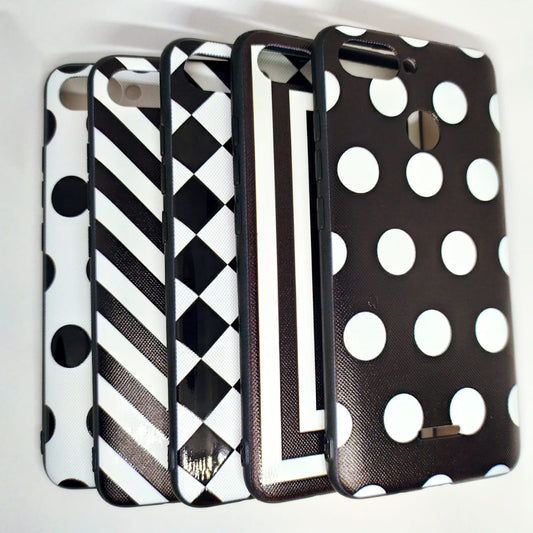 Funda Diseño Blanco y Negro para Xiaomi Redmi 6