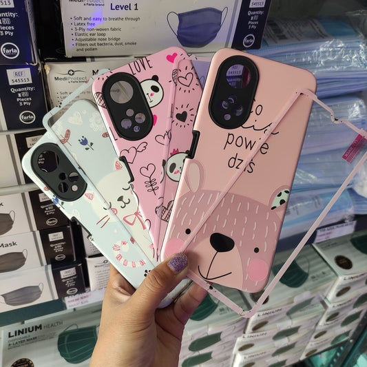 Funda Uso Rudo Diseño Con Mica Para Honor X7