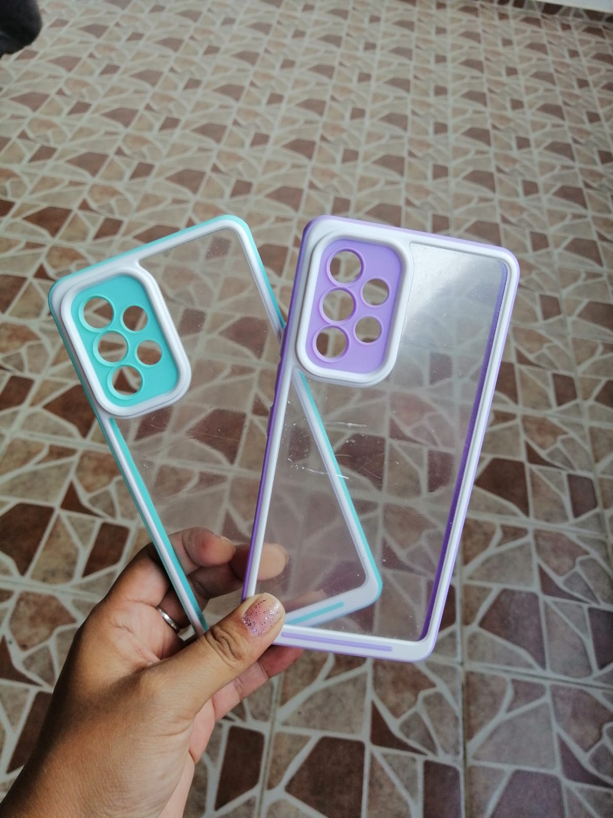 Funda Acrilico Bicolor Para Samsung Galaxy A52 / A52S