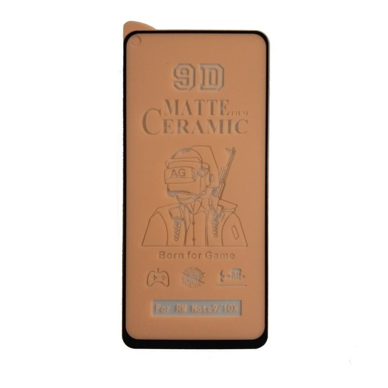 Mica 9d Mate Cerámica Xiaomi Redmi Note 9