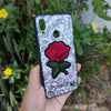 Funda Tpu con Rosas dama para Huawei P20 Lite