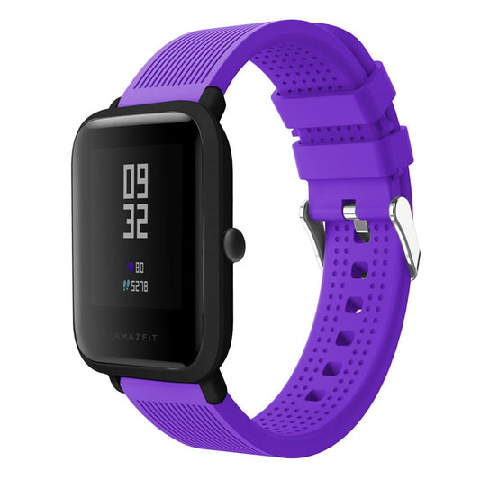 Pulsera Banda de Reemplazo de Silicona Texturizada para Xiaomi Amazfit Bip