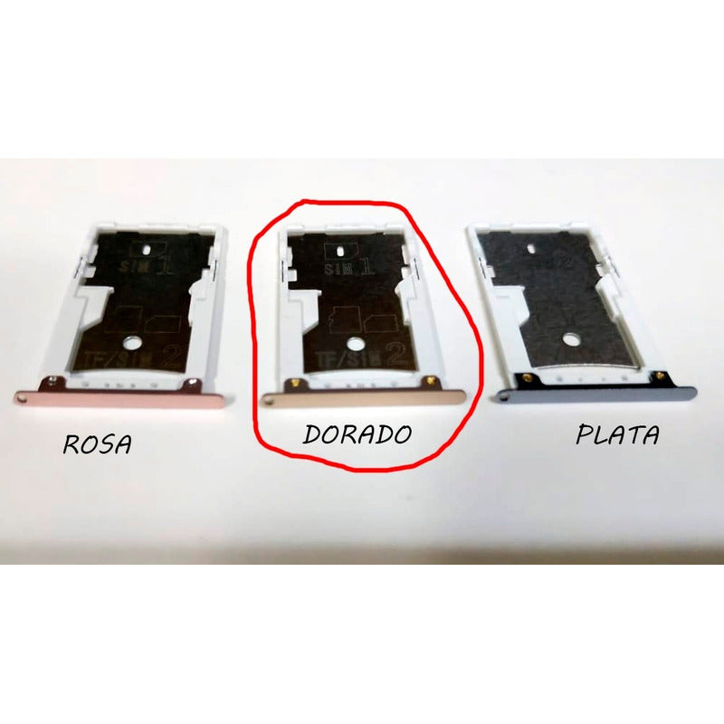 Bandeja Charola Sim Para Xiaomi Redmi Note 4 Version Global