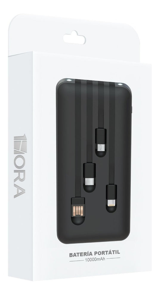 Power Bank Batería Portátil Carga Rápida 10000mah 1hora