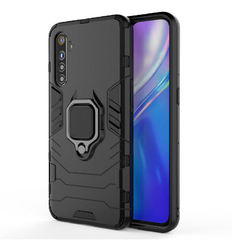 Funda Uso Rudo Con Anillo Para Realme XT