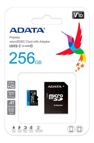 Memoria Micro SD MICROSD 256Gb Adata (ASOC)