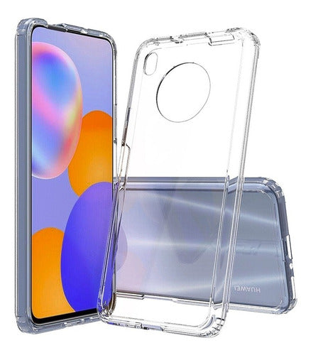 Funda Uso Rudo Acrílico Transparente Huawei Y9A