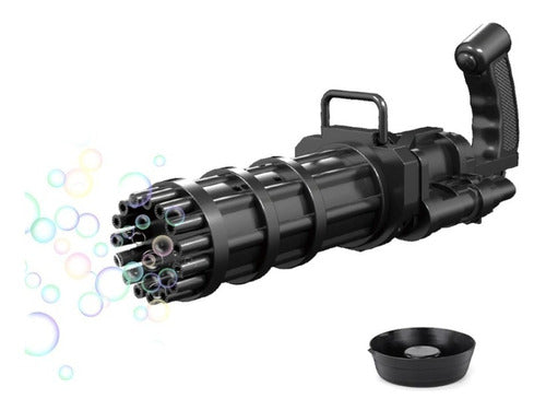 PISTOLA DE BURBUJAS DE JUGUETE