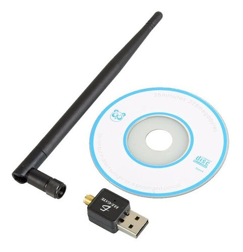 Antena Adaptador Usb Wifi Nano 600mbps WL.10