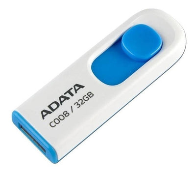 Memoria USB Adata 32GB Blanco-Azul