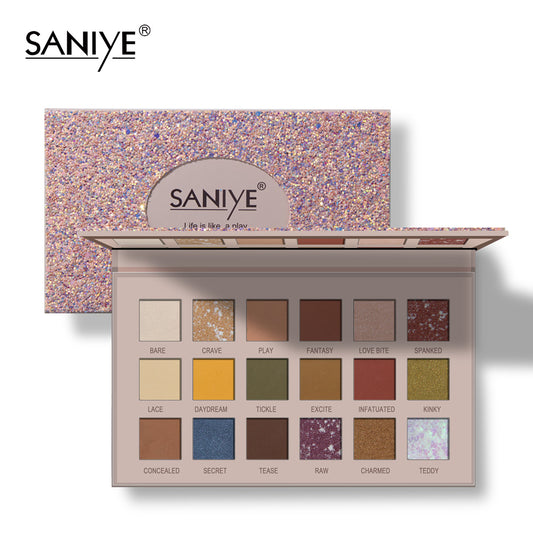 PALETA DE 18 COLORES SANIYE