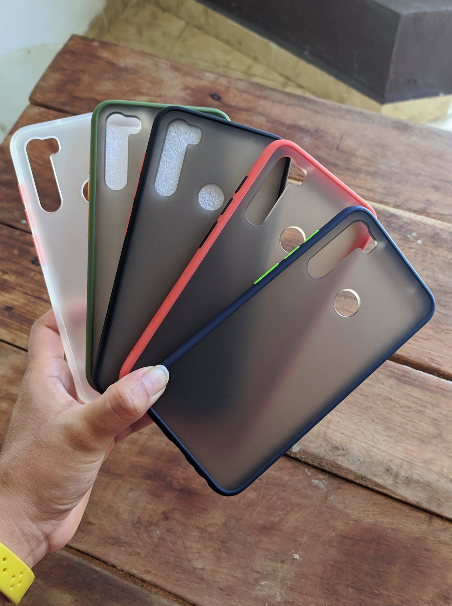 Funda Semitransparente Mate Xiaomi Redmi Note 8