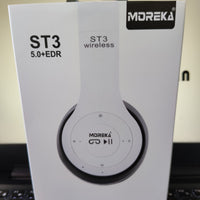 Audifonos Bluetooth Moreka ST3 5.0+EDR RADIO MP3