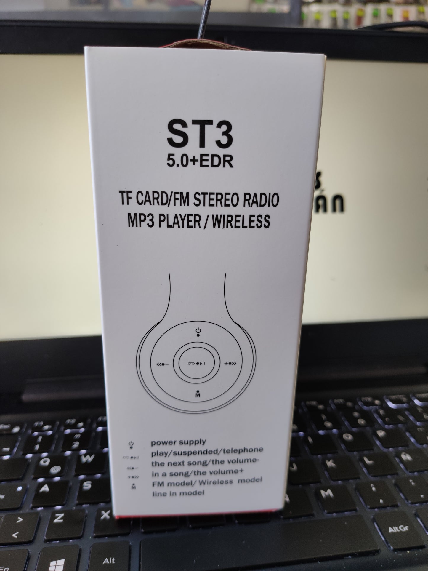 Audifonos Bluetooth Moreka ST3 5.0+EDR RADIO MP3