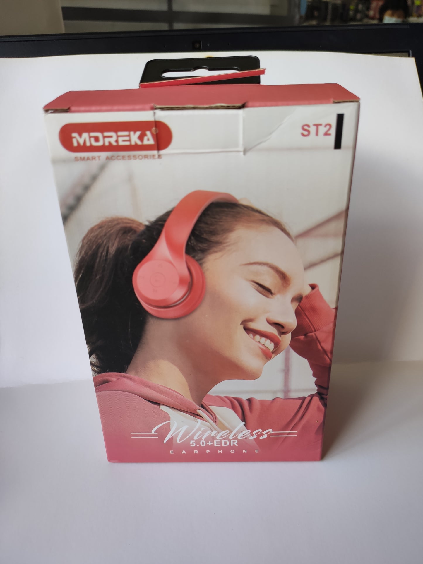 Audífonos Bluetooth Moreka ST2 5.0+EDR RADIO MP3